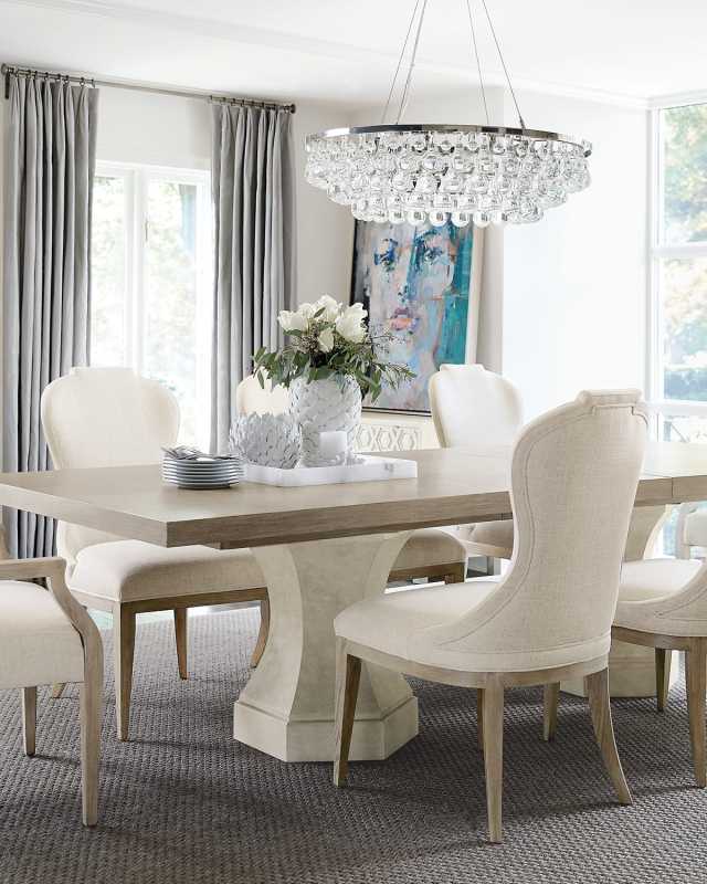 Santa Barbara Double Pedestal Dining Tabl